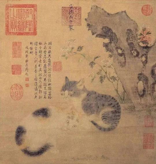 Kucing Dalam Lukisan Tiongkok Kuno