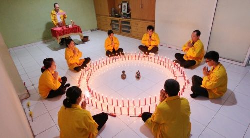 Upacara Mengharmoniskan Suami Istri - He He Yi Shi (和合仪式)