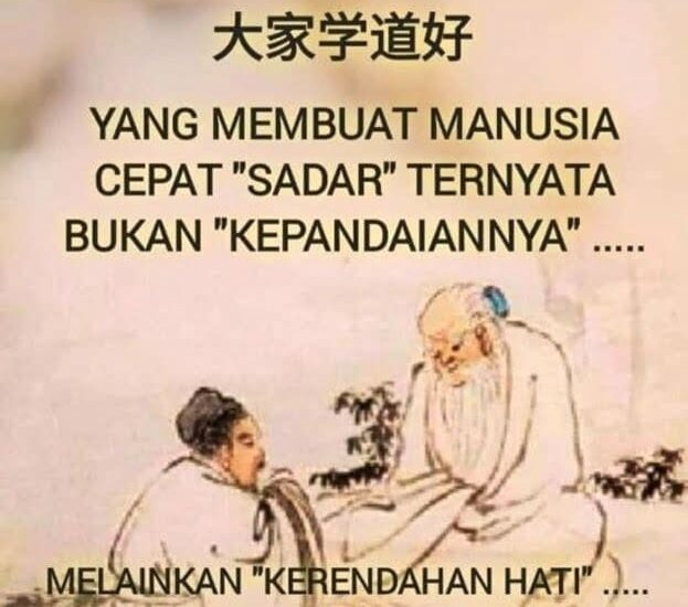 Yang Membuat Manusia Sadar Bukan Kepandaian Yang Membuat Manusia Sadar Bukan Kepandaian