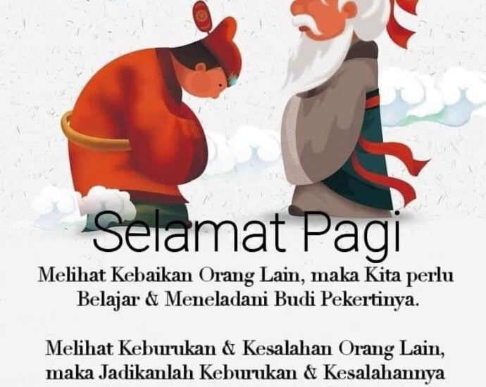 Selamat Pagi Kebaikan & Keburukan Selamat Pagi Kebaikan & Keburukan