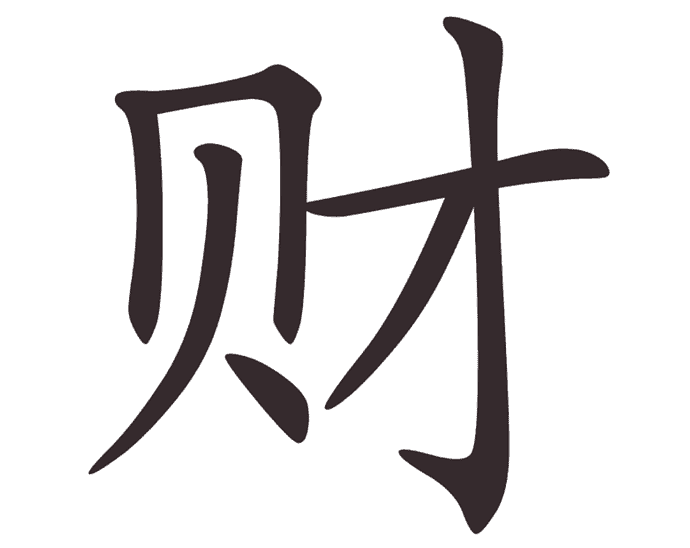 7 Urutan Goresan Cara Menulis Kata Kekayaan Karakter Hanzi 财