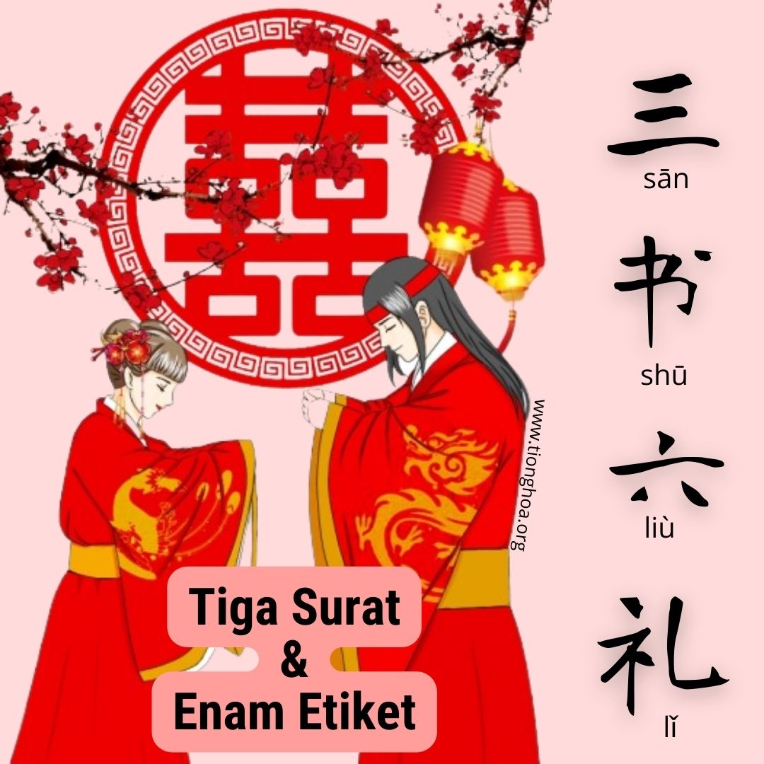 Ritual Tradisi Pernikahan Tradisional Adat Tionghoa - Tiga Surat dan Enam Etiket (三书六礼)
