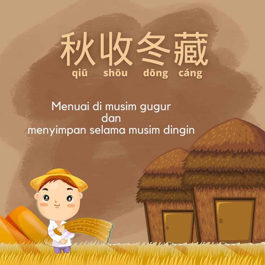 Menuai Di Musim Gugur, Menyimpan Selama Musim Dingin