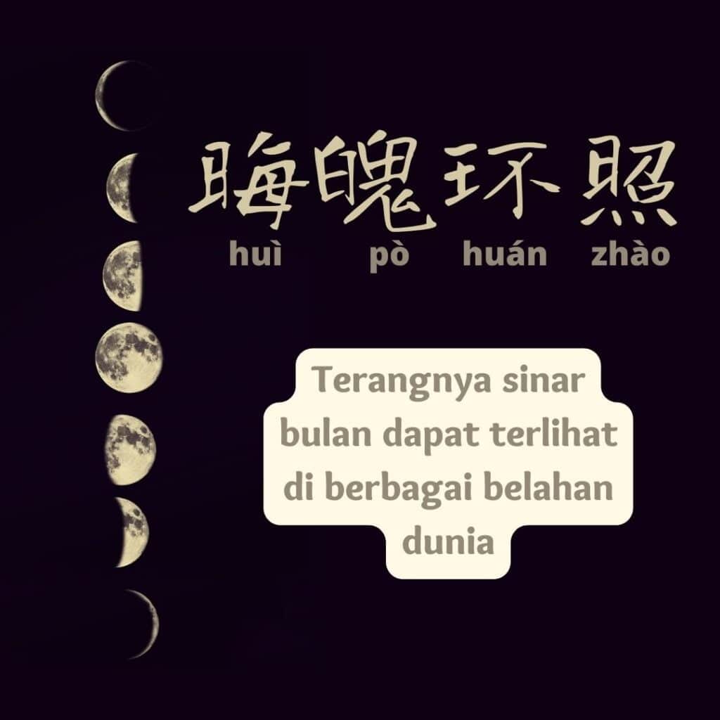 Terang Sinar Bulan Terlihat Di Berbagai Belahan Dunia (晦魄环照)
