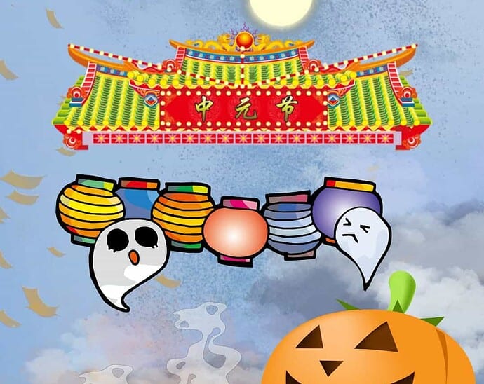 Perbedaan Festival Hantu (鬼节) dan Halloween