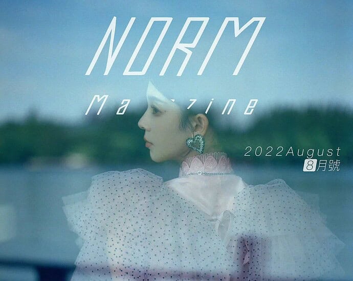 Chen Yao Dalam Pemotretan Untuk Majalah NORM