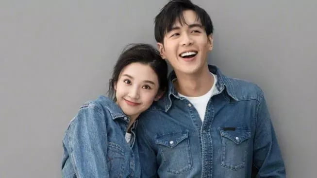 Meski Sedang Sibuk Syuting, Zhang Ruoyun Ajak Anak dan Istrinya ke Tempat Permainan Anak