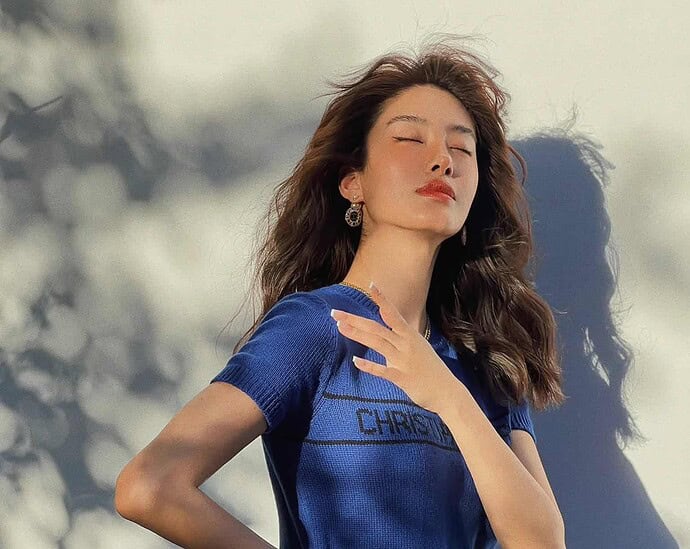 Potret Yang Caiyu Untuk Dior