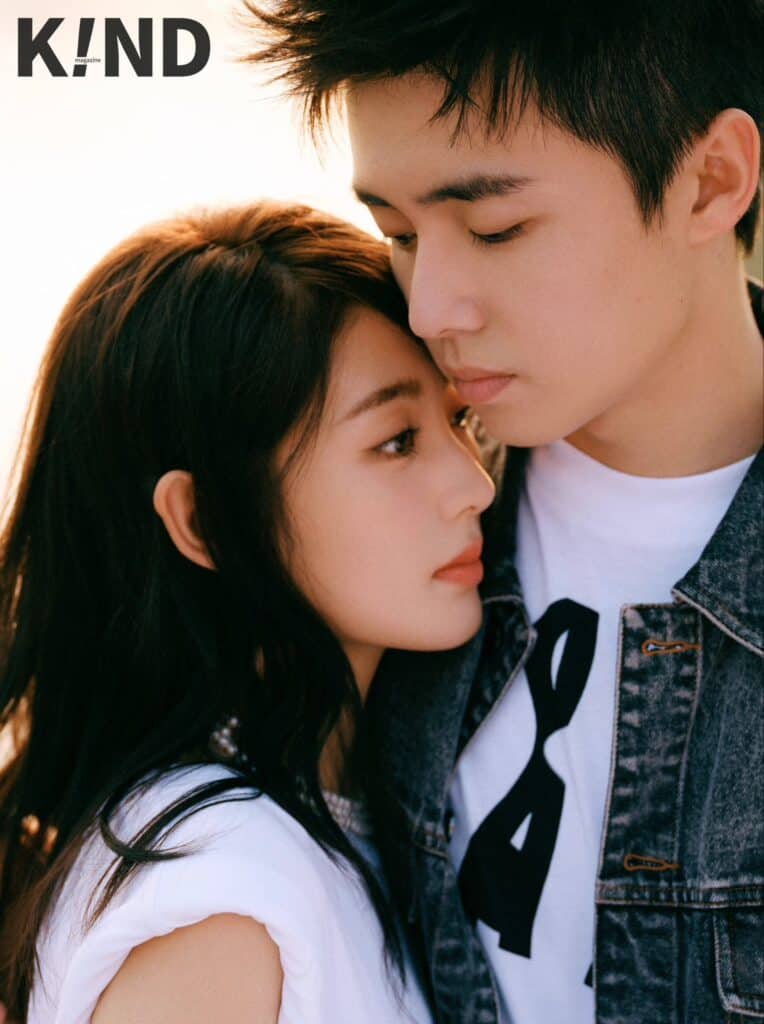 Tionghoa Org - Xing Fei & Zhai Zilu di Pemotretan Sampul Majalah K!ND x Lost Track of Time - 2