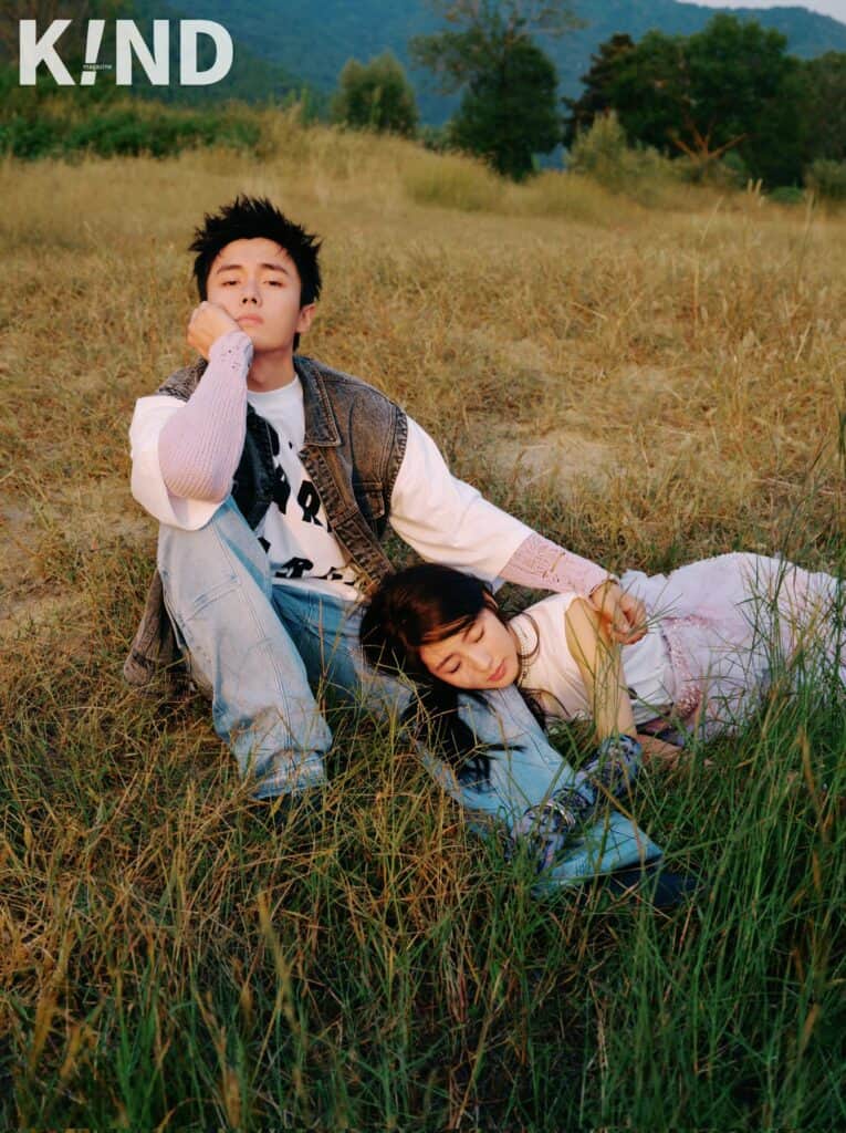 Tionghoa Org - Xing Fei & Zhai Zilu di Pemotretan Sampul Majalah K!ND x Lost Track of Time - 4
