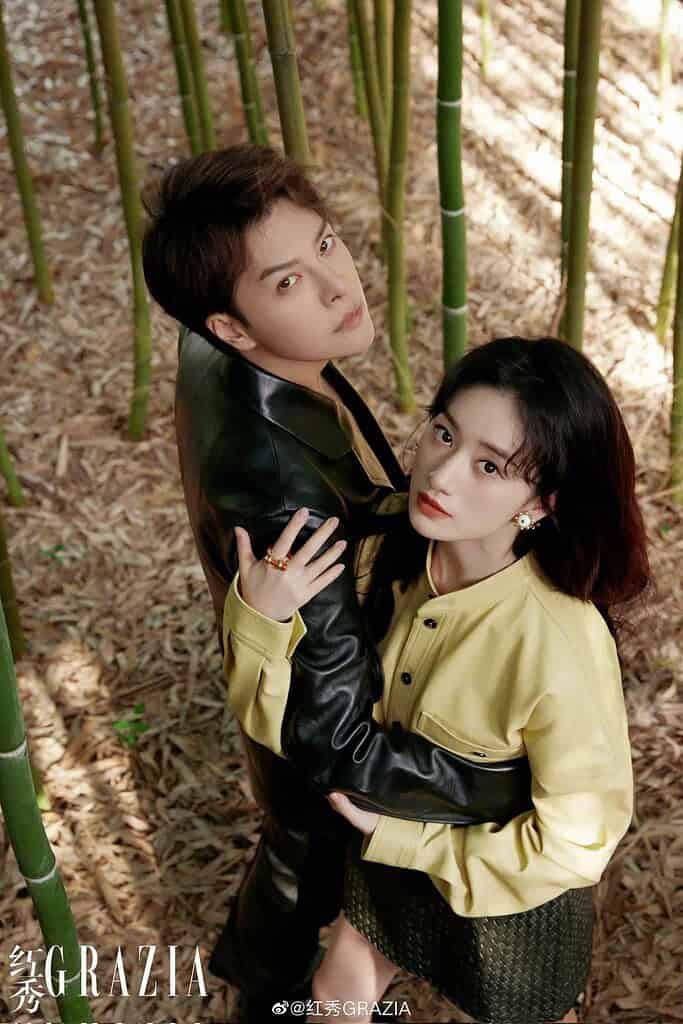 Tionghoa Org - Xu Haiqiao & Guo Xiaoting di Pemotretan Kolaborasi Majalah Grazia China x Love Between Fairy and Devil - 4