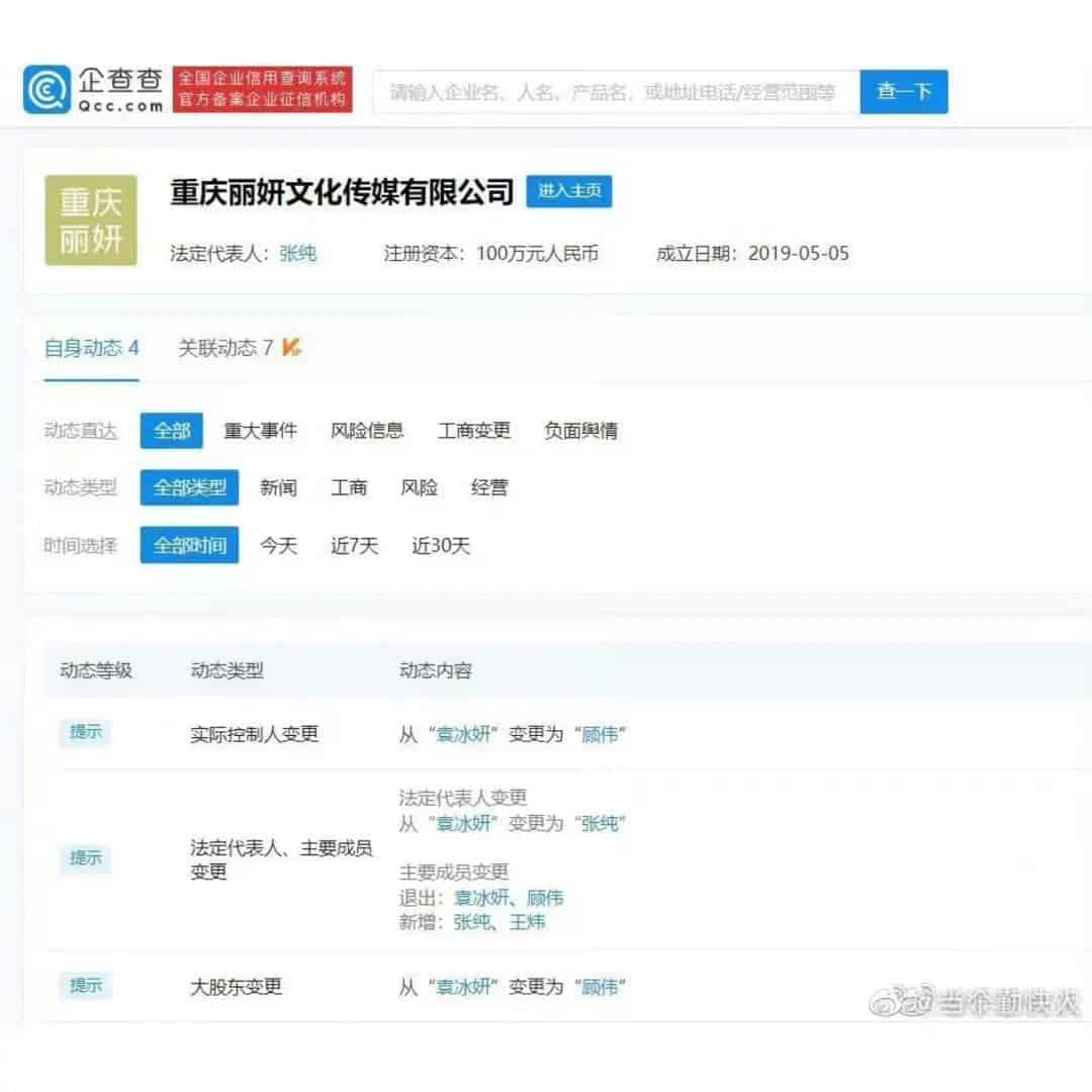 Trending di Weibo, Perusahaan Yuan Bingyan Dikabarkan Didenda Karena Penghindaran Pajak Sedang trending di Weibo, Perusahaan atas nama Yuan Bingyan dilaporkan atas penghindaran pajak sejak 2019-2021. Tionghoa Org - Trending di Weibo, Perusahaan Yuan Bingyan Dikabarkan Didenda Karena Penghindaran Pajak - 2