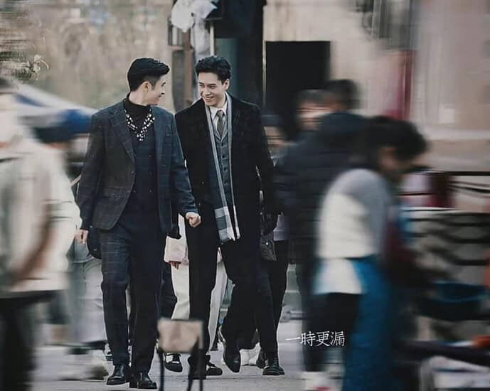 Tionghoa Org - Hu Yitian dan Zhang Yunlong Terlihat Sedang Syuting Untuk Drama Mereka “Checkmate” - 3