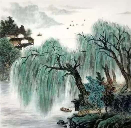 Idiom Tiongkok - Pohon Willow Gelap, Bunganya Cerah (柳暗花明)